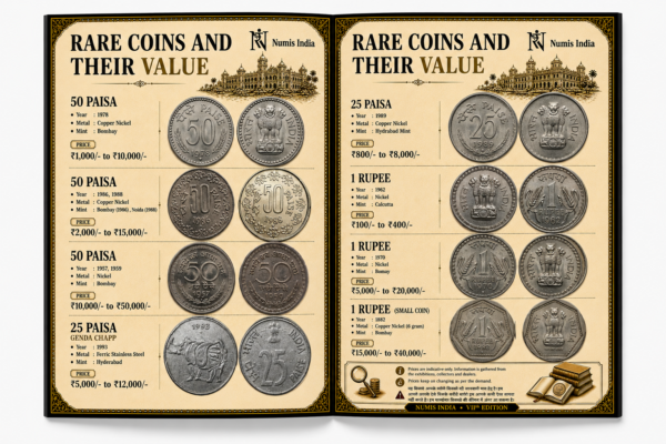Numis India Magazine | 6th Edition Indian Coinage | Rare Coins & Their Values