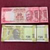 WhatsApp Image 2026-01-16 at 4.41.46 PM (1) ₹20 Rupee Pair Bundle Set | Old & New Issues | 000420 Premium Fancy Pair & 000444 Tripling Pair | 100 Serial Pair Notes