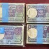 WhatsApp Image 2026-02-13 at 6.20.10 PM ₹1 Rupee Small Coin Notes | 1989 Issue | Gopi K. Arora Signature | Prefix A/B/C Only | 100 Serial Notes Packet | Random Packet Dispatch | Collectible
