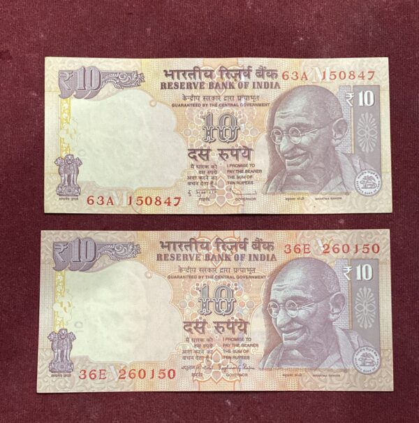 WhatsApp Image 2026-02-19 at 2.52.48 AM ₹10 Rupee Special Dates Set | 15-08-1947 & 26-01-1950 | Collectible Pair Set