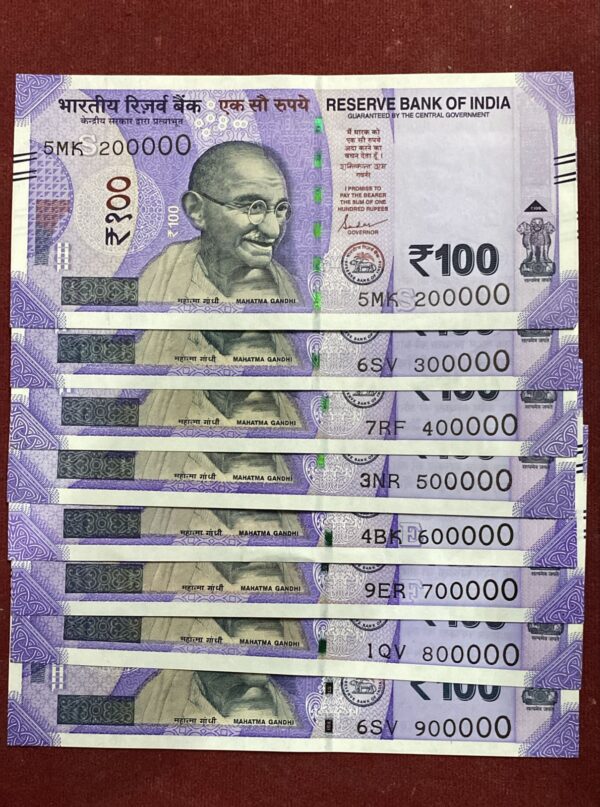 ₹100 Rupee Lakha Note Set | 200000–900000 | Collectible