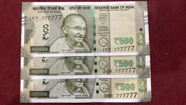 WhatsApp Image 2026-02-25 at 8.06.07 PM (6) ₹500 Rupee Solid Fancy Note | 777777 | Receive Random One Note | Collectible