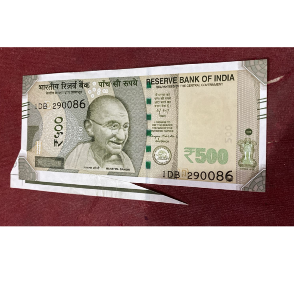 ₹500 Rupee Error Note | Huge Extra Paper Error | Rare Indian Currency Collectible