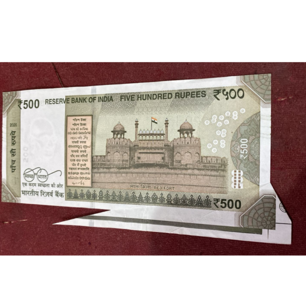 ₹500 Rupee Error Note | Huge Extra Paper Error | Rare Indian Currency Collectible