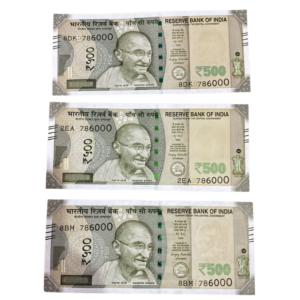 ₹500 Rupee 786000 Fancy Note | Pure Holy Number | Rare Indian Currency Collectible | Receive Random One Note