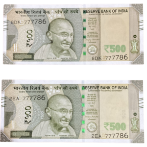 ₹500 Rupee 777786 Fancy Note | 786 Ending | Rare Indian Currency Collectible