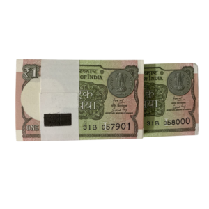 ₹1 Rupee New Pattern Packet 057901 | Ending 058000 Semi Fancy Note | Collectible | Condition as per Scan
