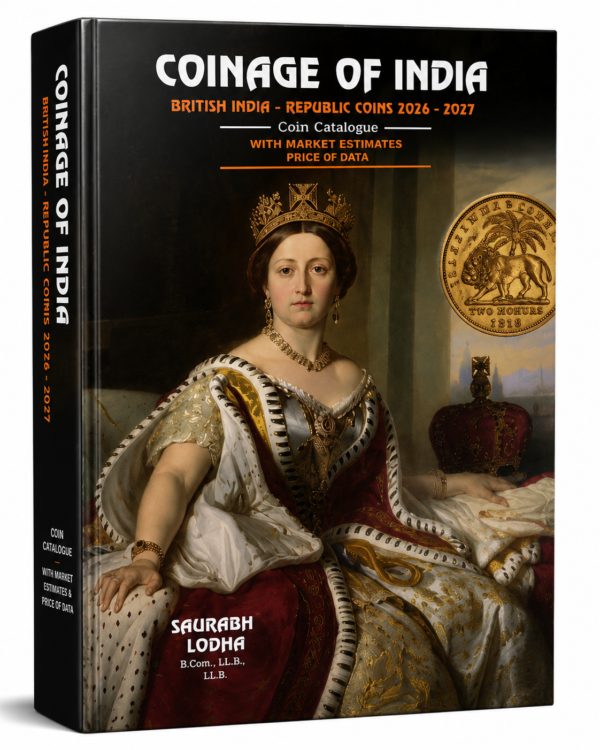 Indian Coinage 2026–2027 Edition | By Sourambh Lodha | Free ₹1 Rupee New Pattern Set 2015–2020 Booklet | Collectible | Condition as per Scan